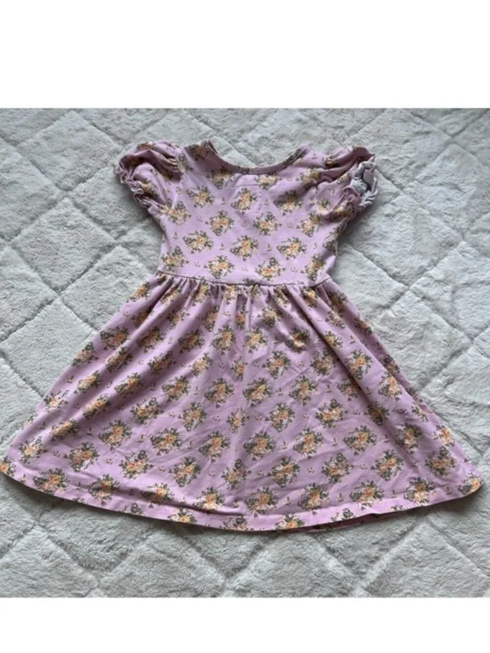 Olive Mae | Boutique Short Sleeve Floral Dress | Size 3T